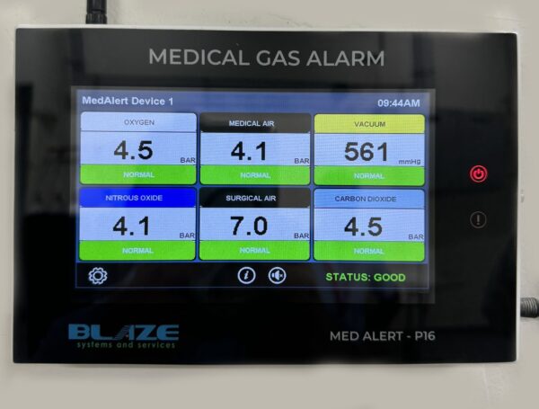 Medical Gas Monitoring System